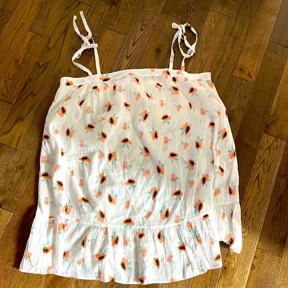 LOFT Dresses & Skirts - NEW Loft Plus cotton floral dress Size 20/22